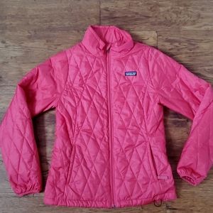 Girls Patagonia nano puff jacket